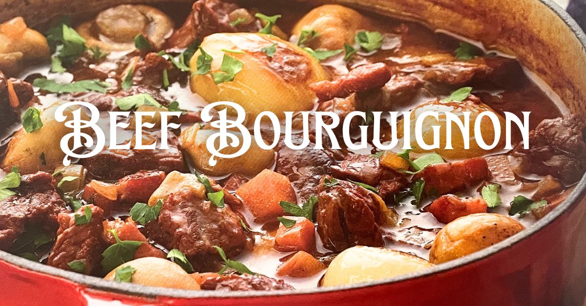 Beef Bourguignon recipe