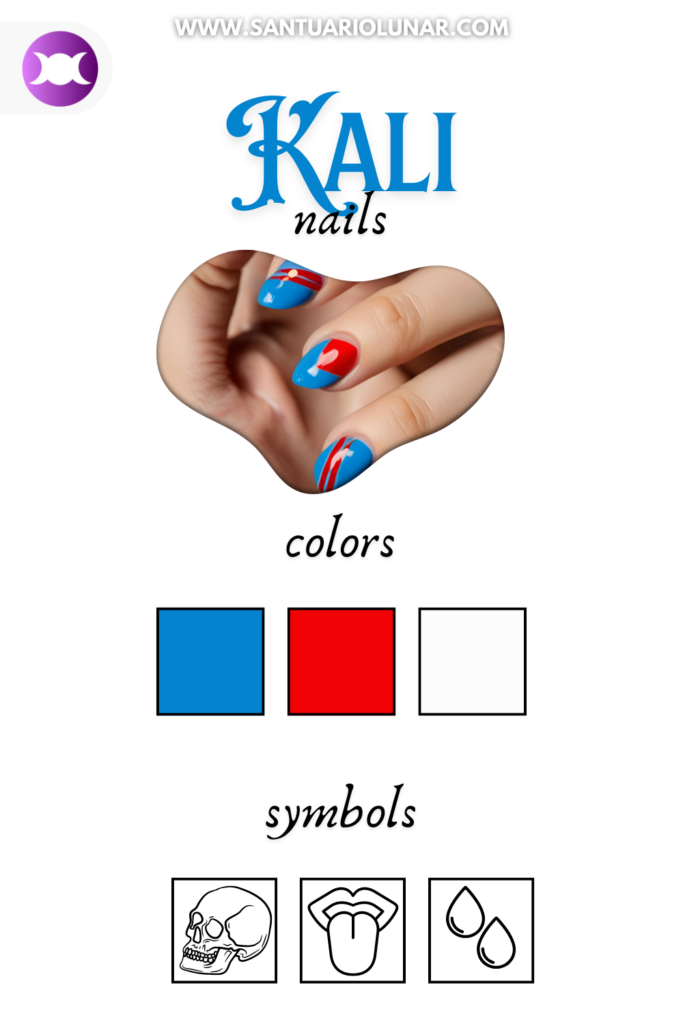 Kali nails colors and symbols