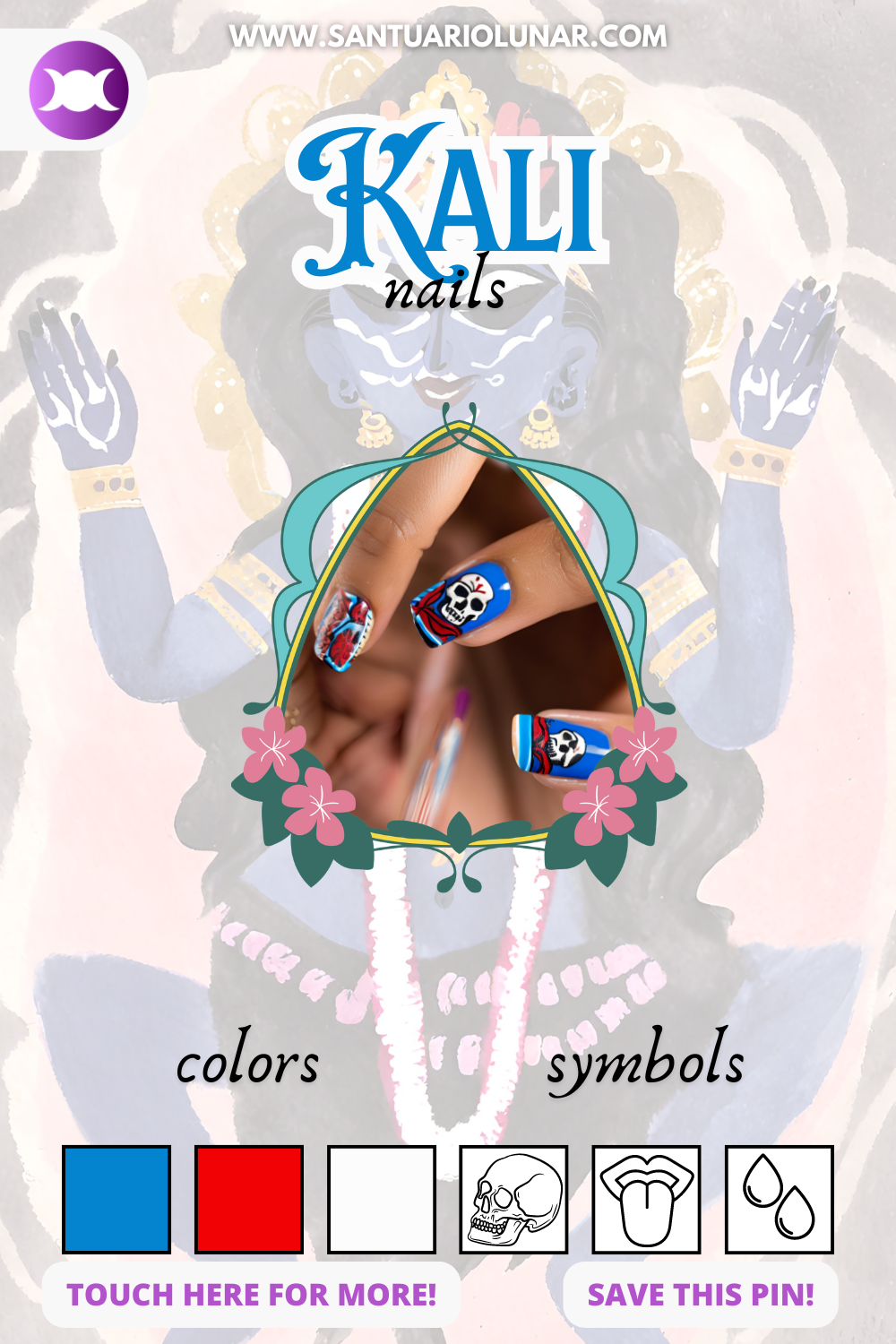 Kali nails colors and symbols guide