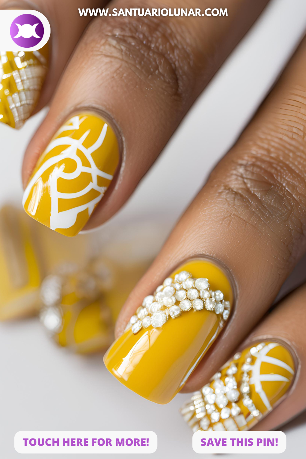 Oshun nails symbols