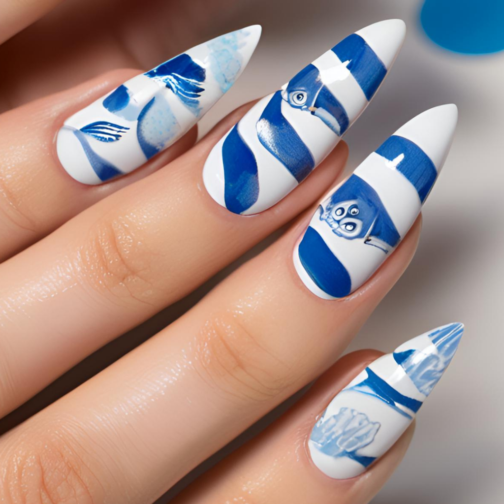 Yemaya nails ideas