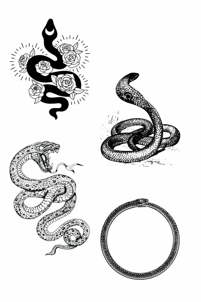 Tattoo ideas Witchcraft Pagan - Snakes