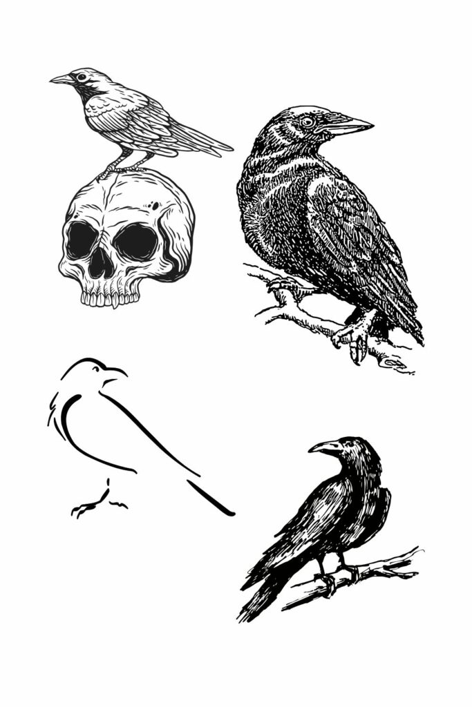 Tattoo ideas Witchcraft Pagan - Crows