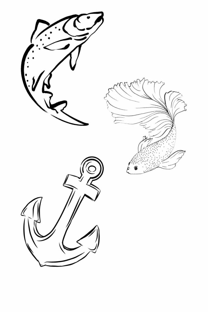 Tattoo ideas Witchcraft Pagan - Fish