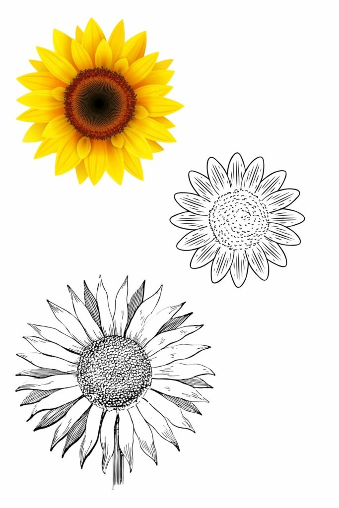 Tattoo ideas Witchcraft Pagan - Sunflowers