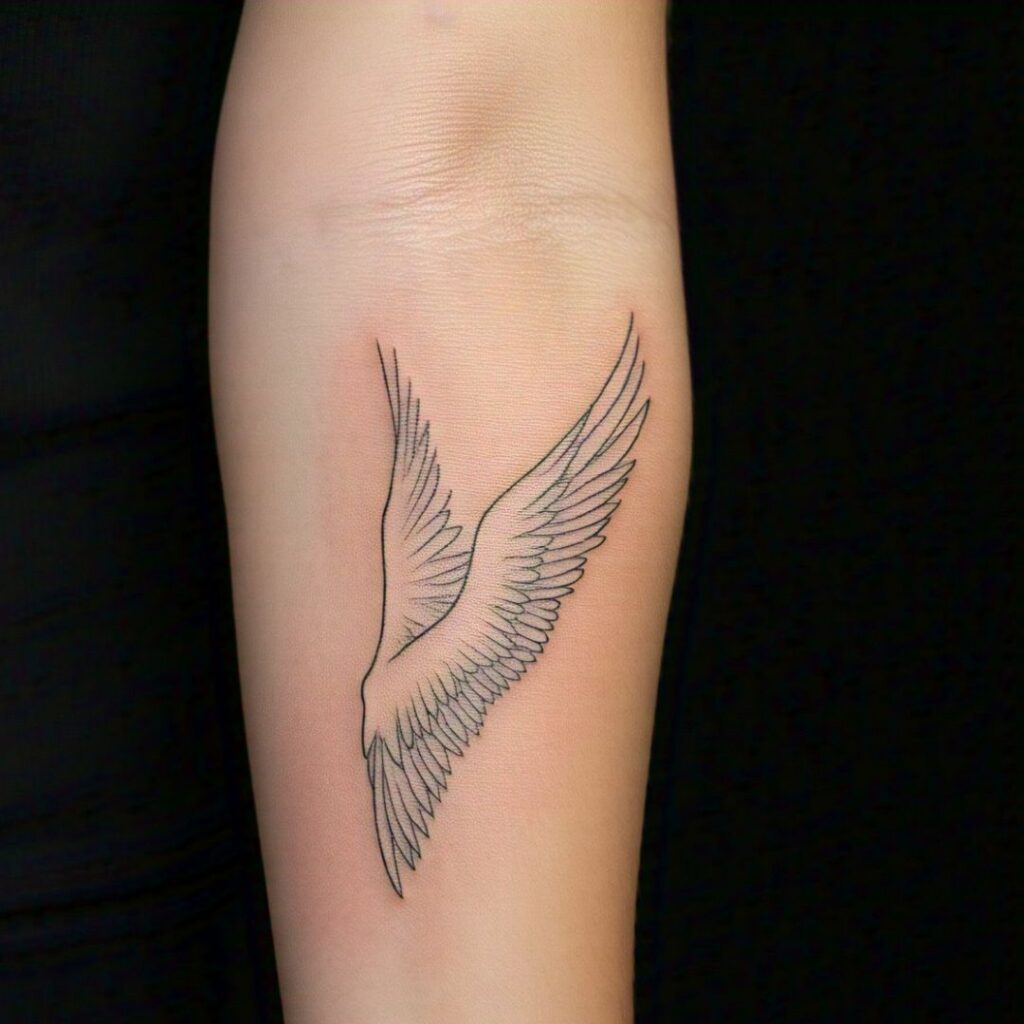 Athena Tattoo Idea - Nike Wing