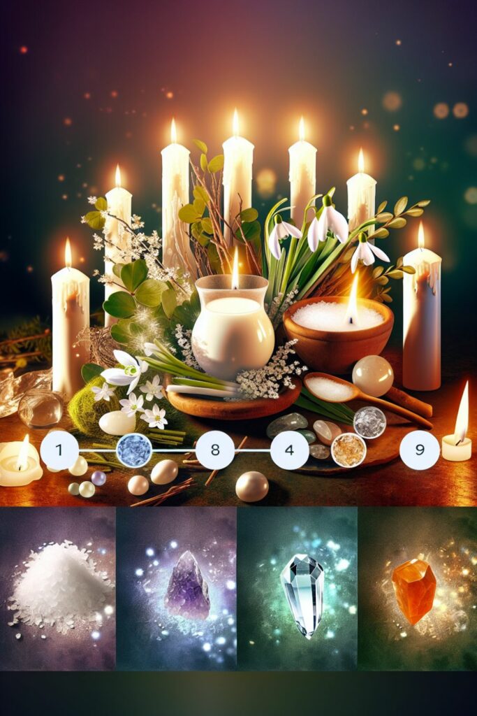 Imbolc Altar Ideas 4