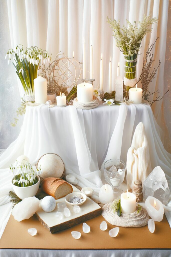 Imbolc Altar Ideas 5